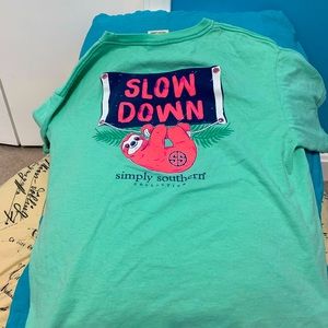 Simply Southern t-shirt.  YL